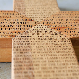 Names of the Savior Cross Dennehey Design Co.