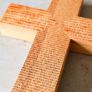 Names of the Savior Cross Dennehey Design Co.