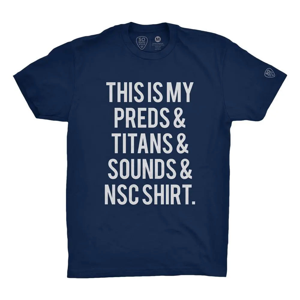 Nashville Sports Shirt So Nashville