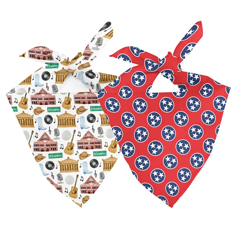 Nashville Tennessee Dog Bandana by Dog Bandana Co., pet accessory main product photo