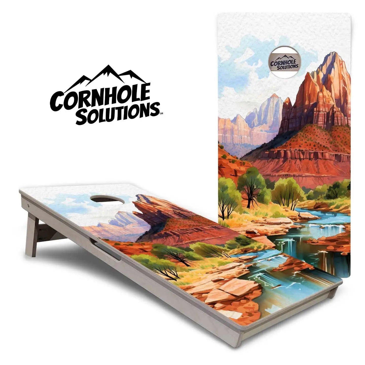 National Parks Cornhole Boards - Professional Tournament Series (10 options) Cornhole Solutions