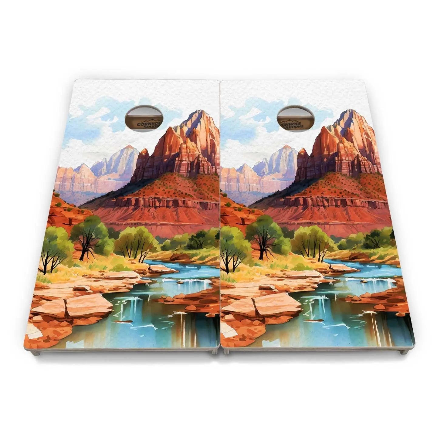 National Parks Cornhole Boards - Professional Tournament Series (10 options) Cornhole Solutions
