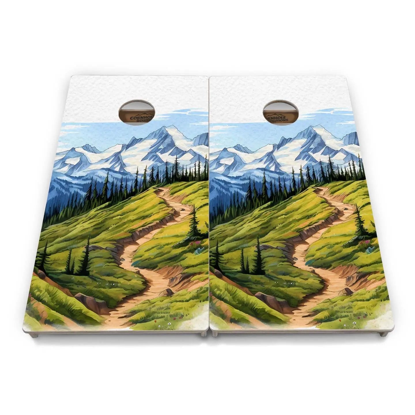 National Parks Cornhole Boards - Professional Tournament Series (10 options) by Cornhole Solutions, custom cornhole board detail photo 11