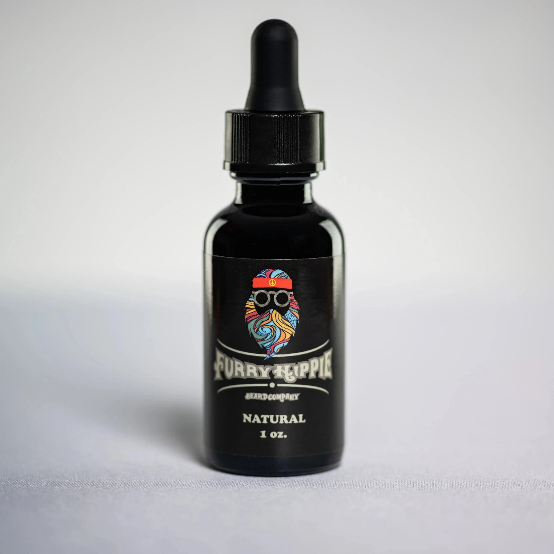 Natural unscented beard oil by Furry Hippie Beard Company