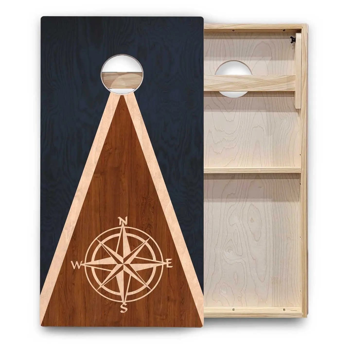 Nautical Cornhole Boards - Backyard Series Cornhole Solutions
