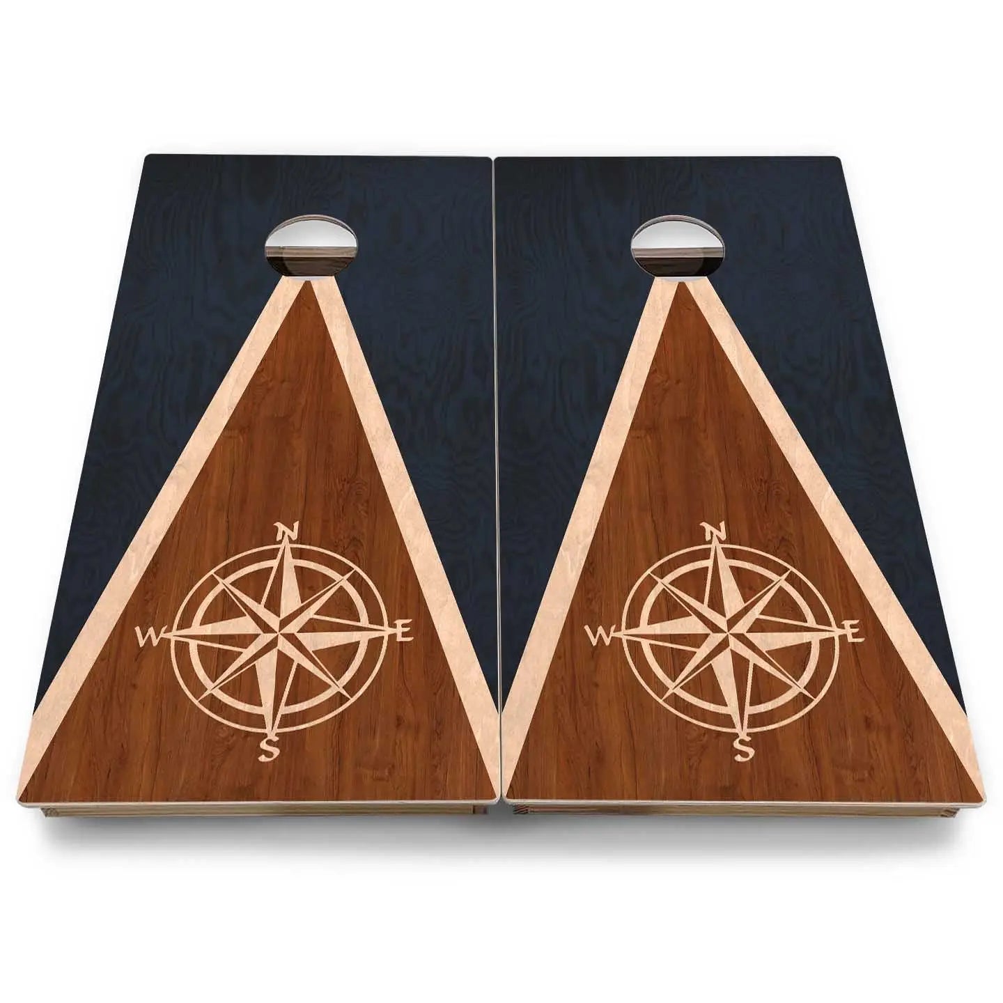 Nautical Cornhole Boards - Backyard Series Cornhole Solutions