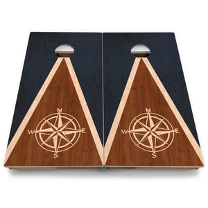 Nautical Cornhole Boards - Backyard Series Cornhole Solutions