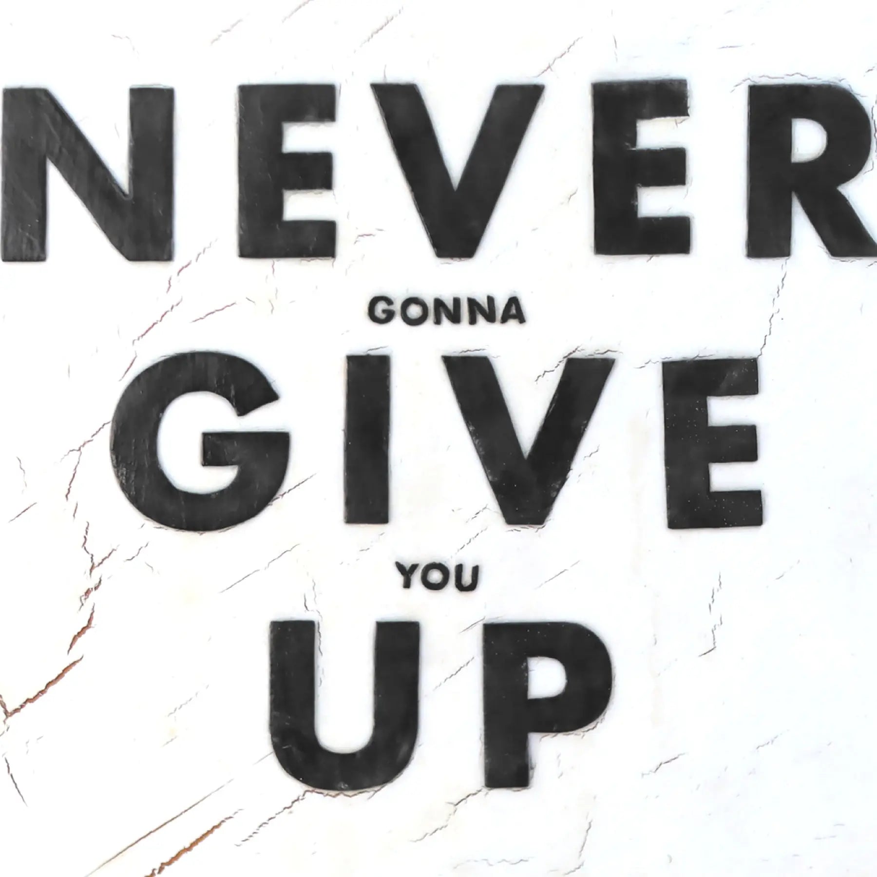 Never Give Up Art Prints by Dennehey Design Co., paper gift detail photo 2