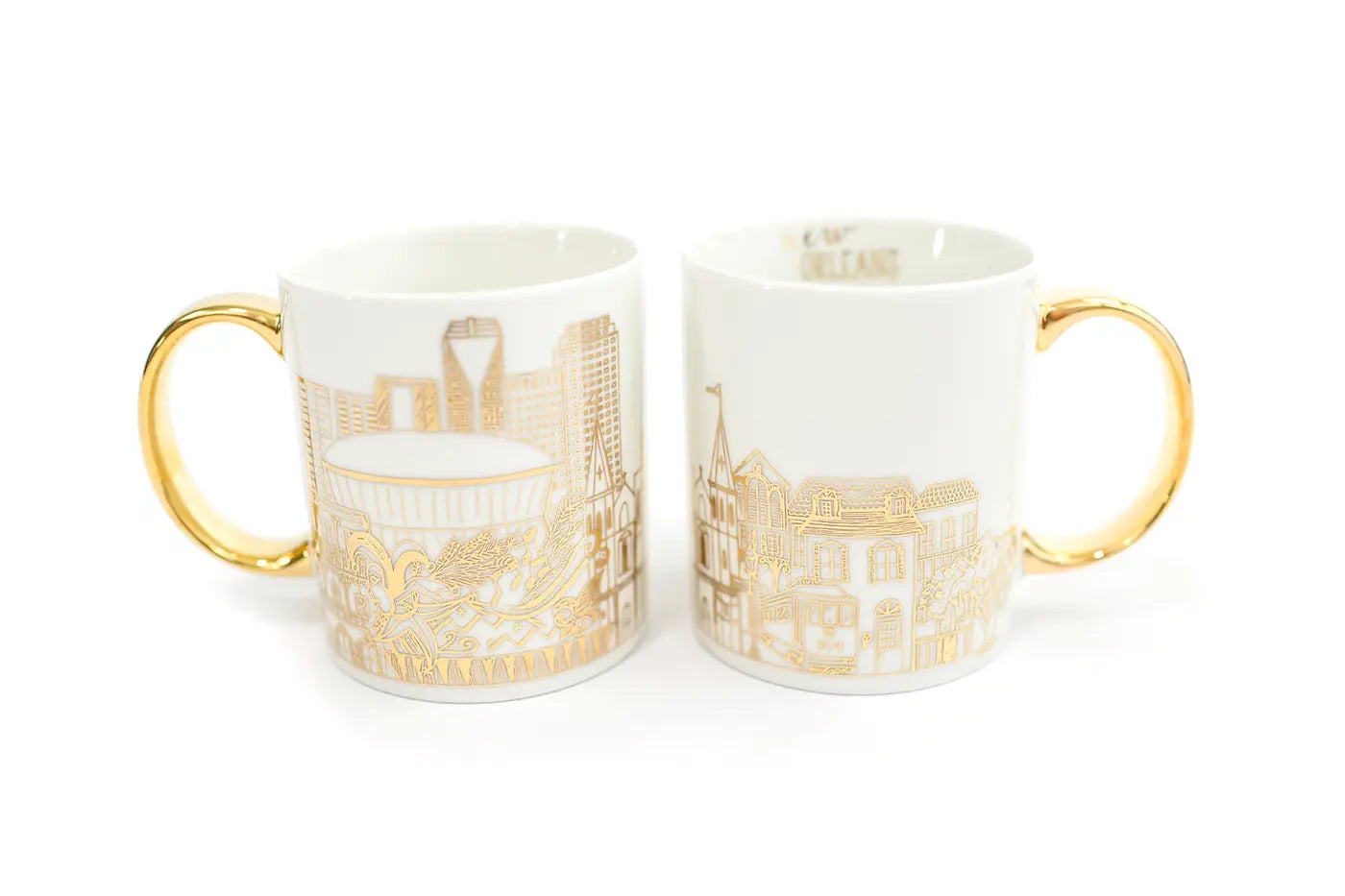 New Orleans Skyline Ceramic Mug by Nola Tawk, custom drinkware main product photo