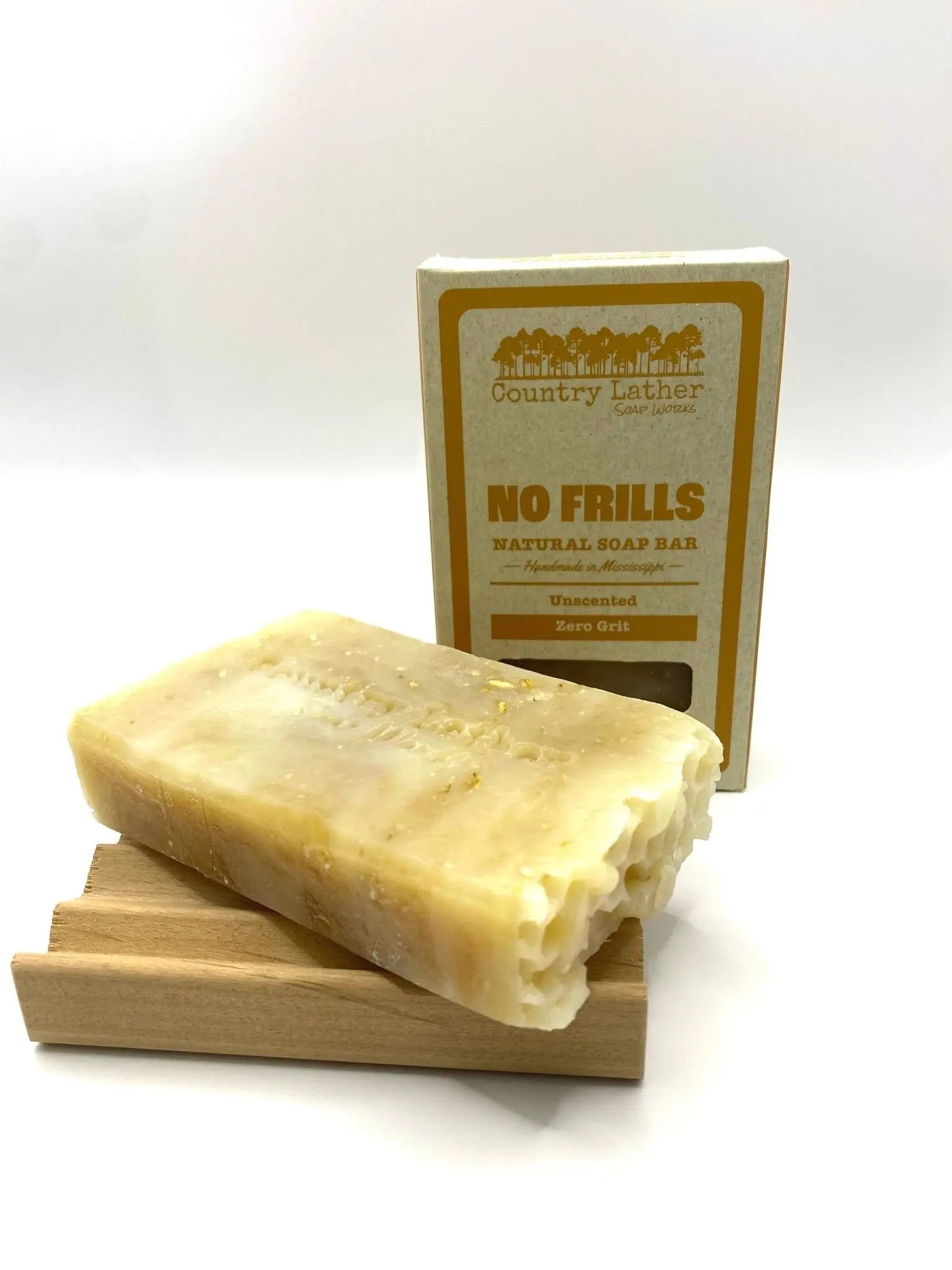 No Frills soap bar by Country Lather Soap Works