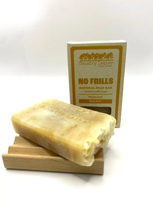 No Frills soap bar by Country Lather Soap Works