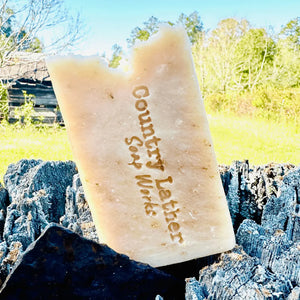 Country Lather No Frills soap bar