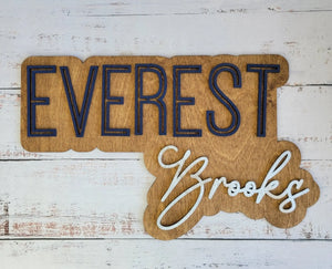 Nursery Sign EverLee Creations