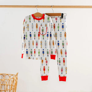 Nutty or Nice Organic Cotton Pajama Set by Nola Tawk, Southern food gift main product photo