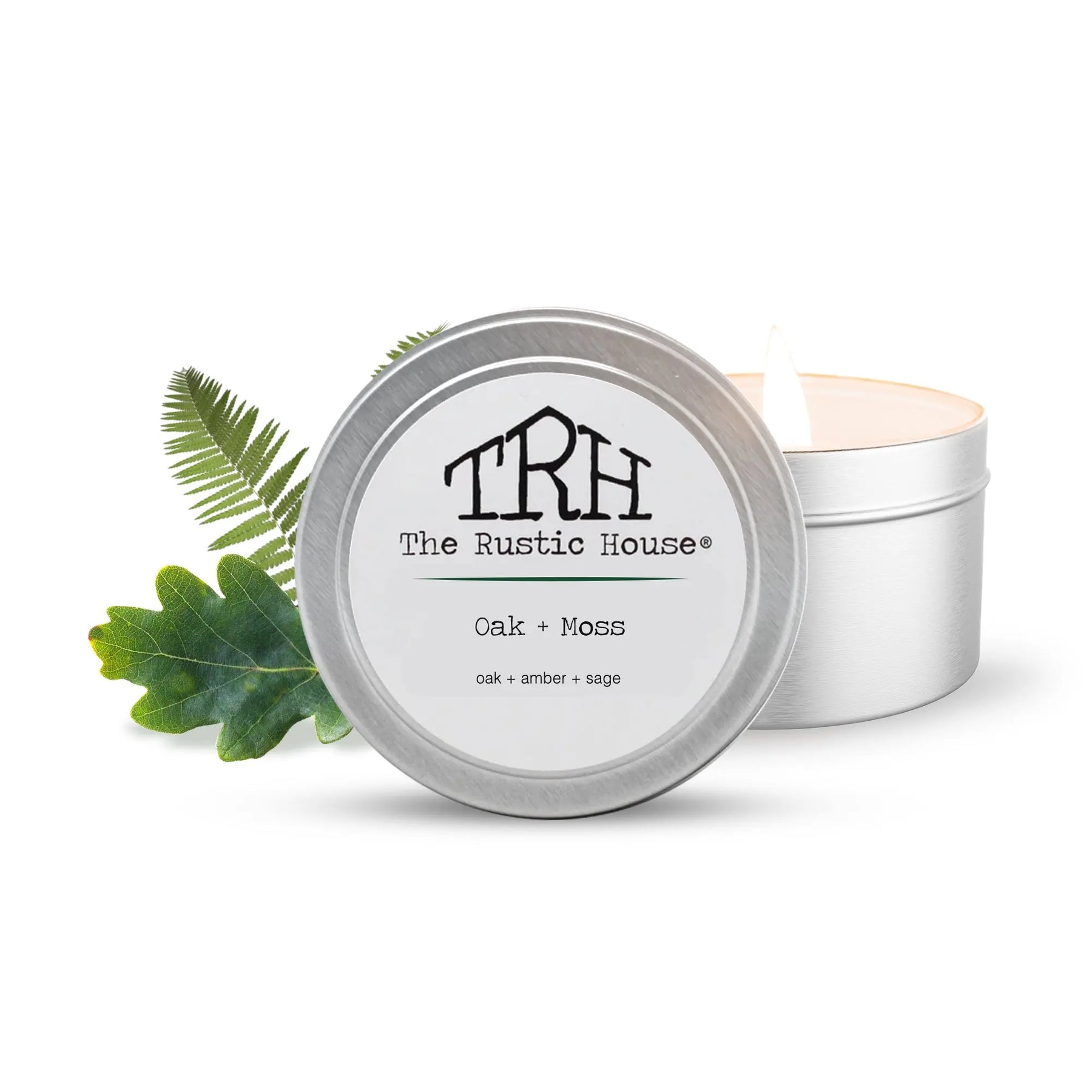 Oak + Moss Travel Tin The Rustic House