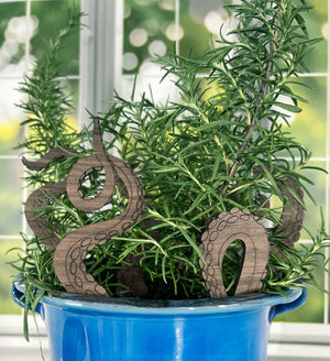 Octopus Plant Buddy - Plant Pick by Artspeak Studio, ornament main product photo