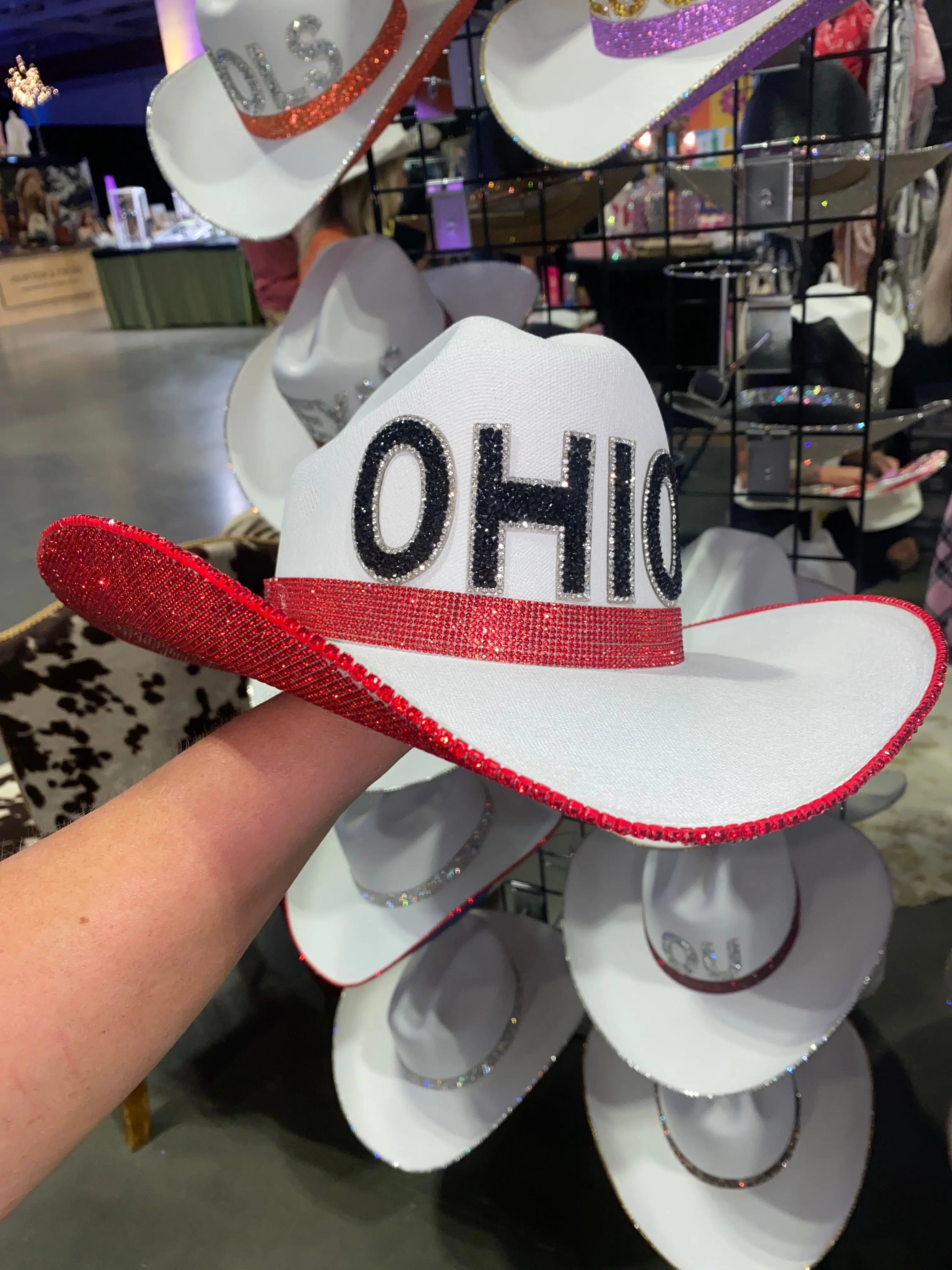 Ohio Hat by Rhinestone Cowgirl, Southern lifestyle apparel main product photo