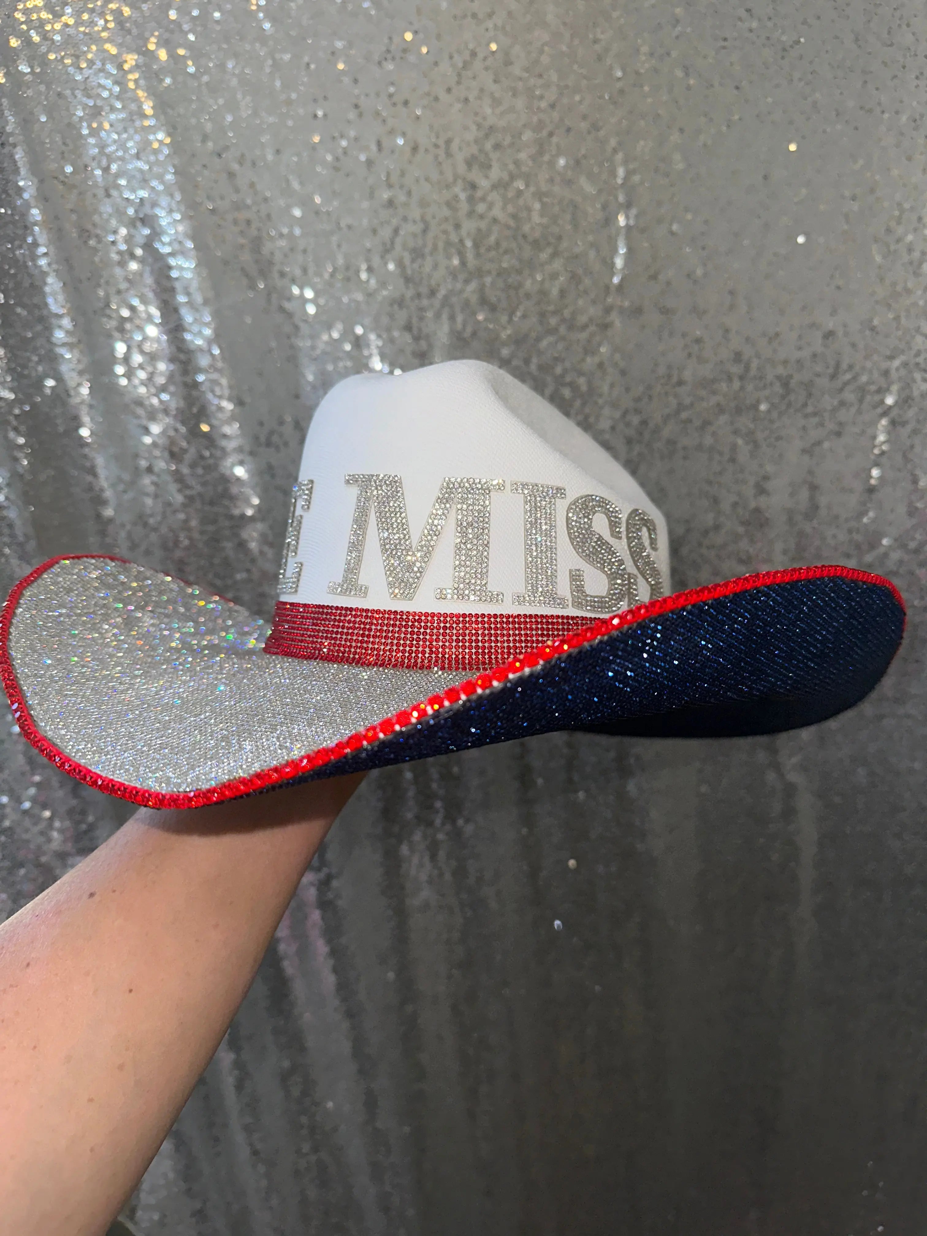 Ole Miss Hat by Rhinestone Cowgirl, Southern lifestyle apparel main product photo