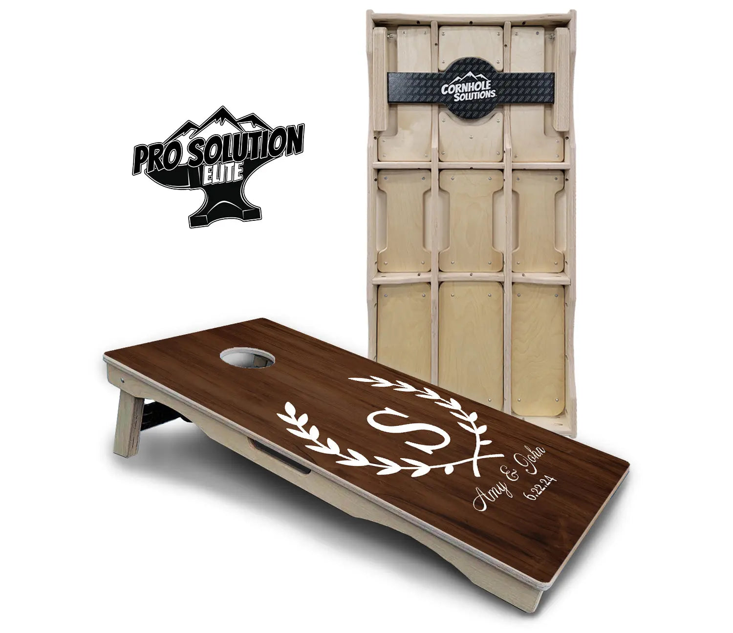 Open Laurel Cornhole Boards - Pro Solution Elite Series Cornhole Solutions