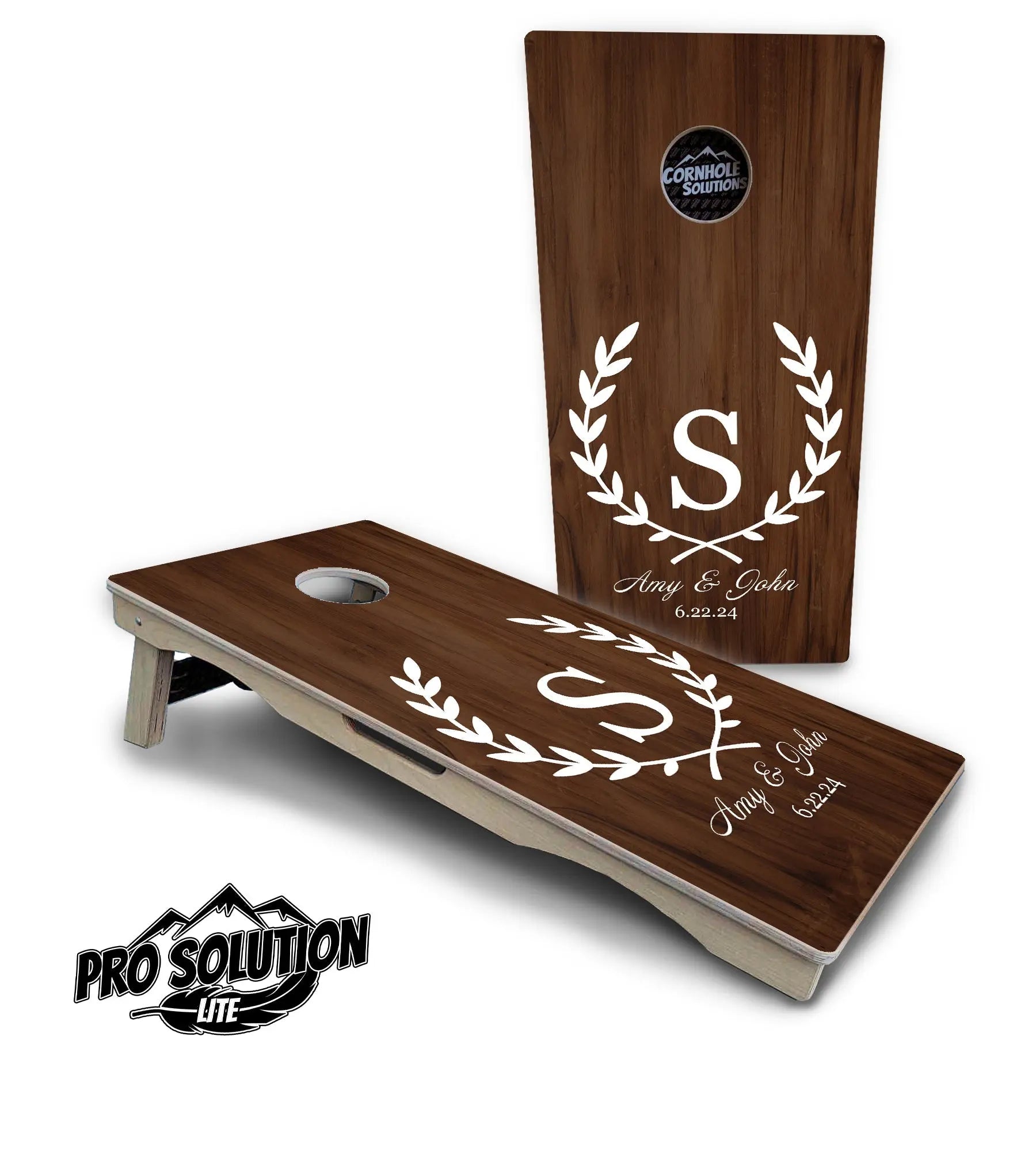 Open Laurel Cornhole Boards - Pro Solution Lite Series Cornhole Solutions