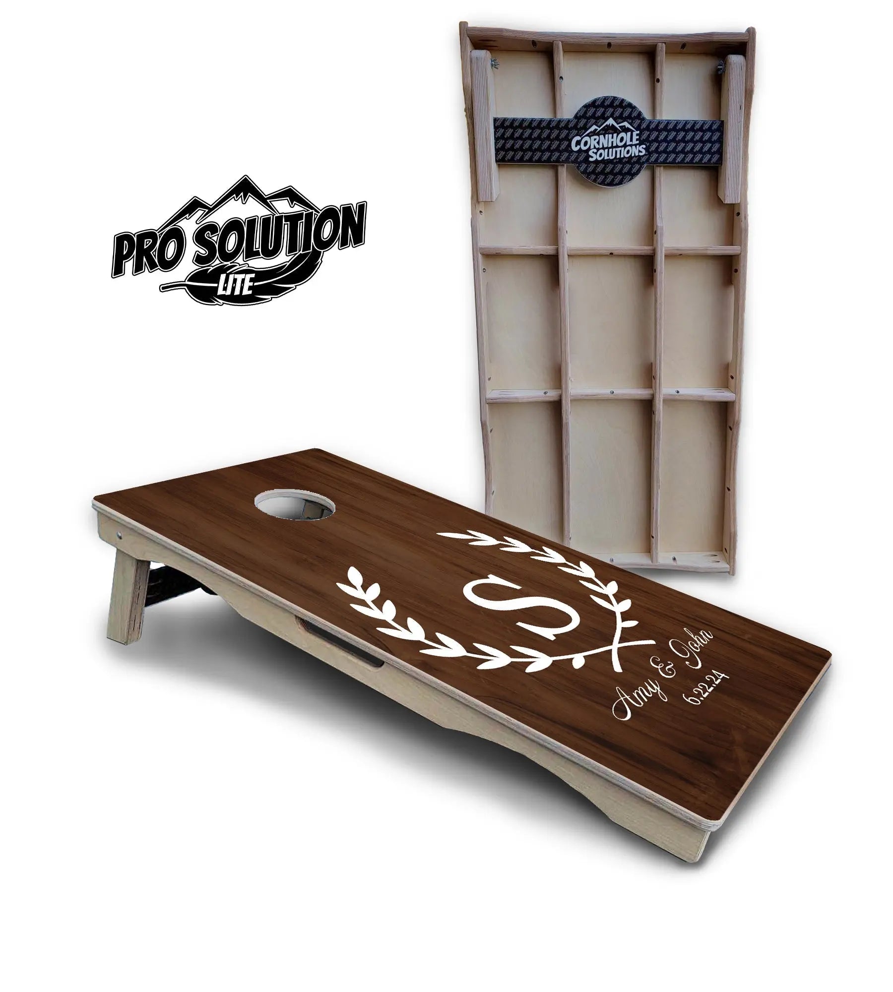 Open Laurel Cornhole Boards - Pro Solution Lite Series Cornhole Solutions