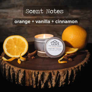 Orange Peel + Cinnamon Travel Tin The Rustic House