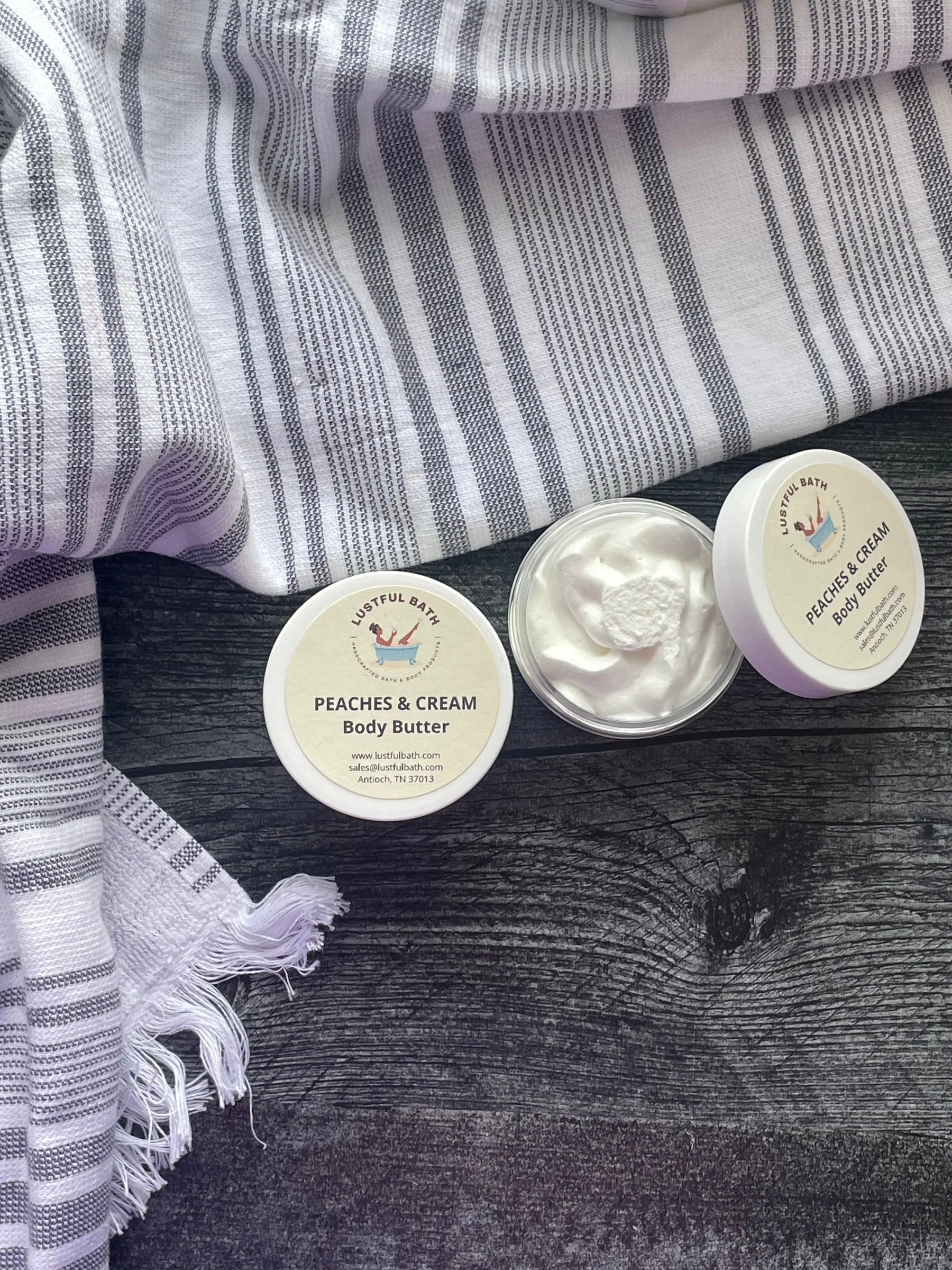 PEACHES & CREAM BODY BUTTER - Main Street Collective
