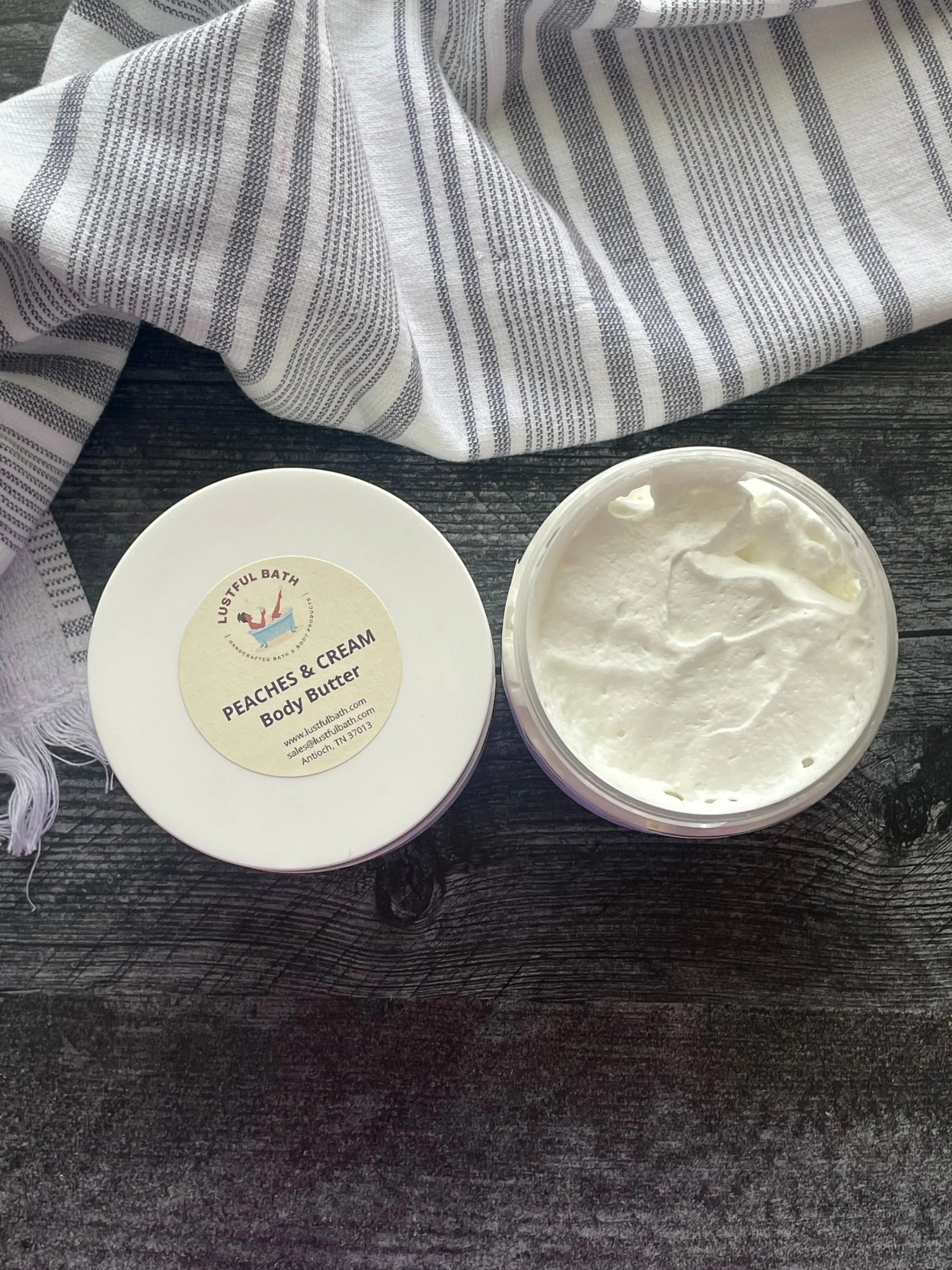 PEACHES & CREAM BODY BUTTER - Main Street Collective