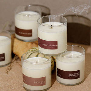 Autumn Leaves Soy Candle by Pretty Honest Candles – view 3