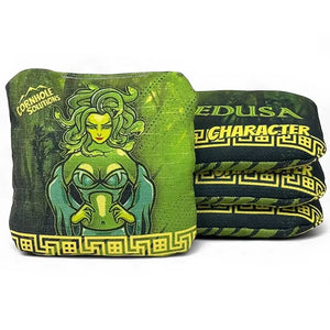 PRO Character Series Cornhole Bags - Regulation 6"x6" Set of 4 - Greek Gods