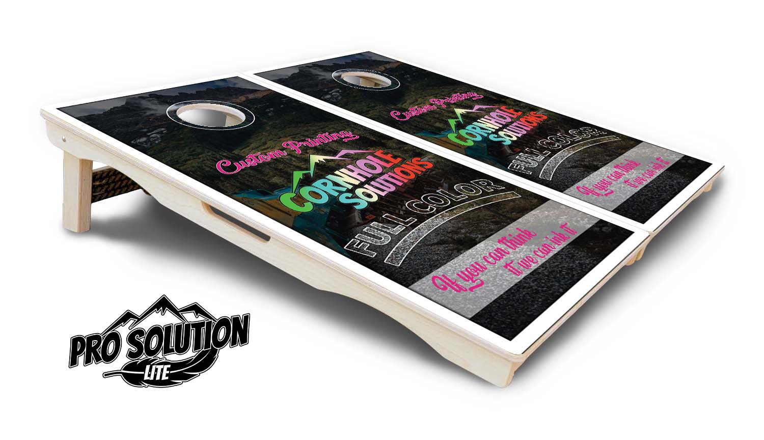 Custom Cornhole Boards - Pro Solution Lite Series by Cornhole Solutions, custom cornhole board detail photo 7