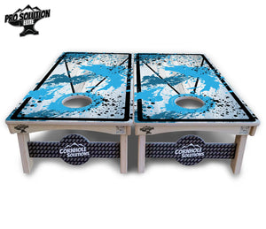 Paint Splatter Cornhole Boards - Pro Solution Elite Series Cornhole Solutions