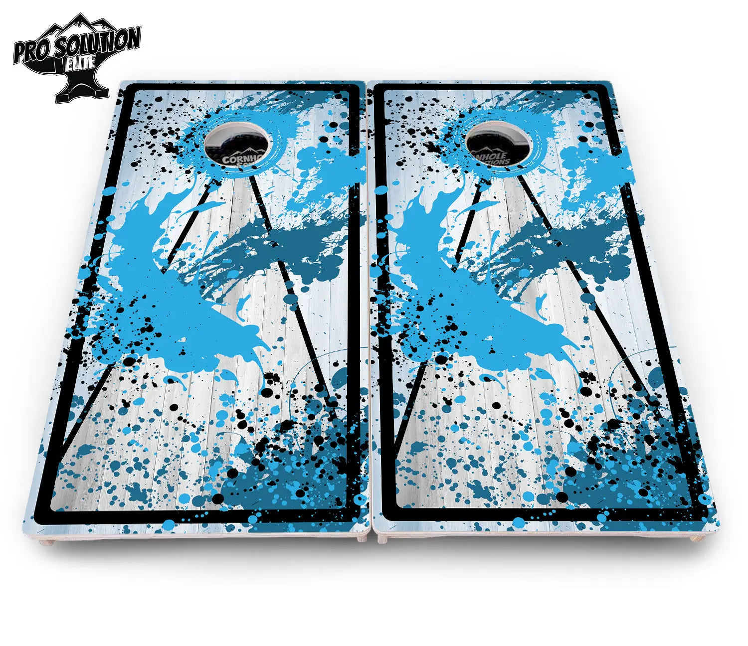 Paint Splatter Cornhole Boards - Pro Solution Elite Series Cornhole Solutions