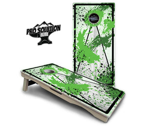 Paint Splatter Cornhole Boards - Pro Solution Elite Series Cornhole Solutions