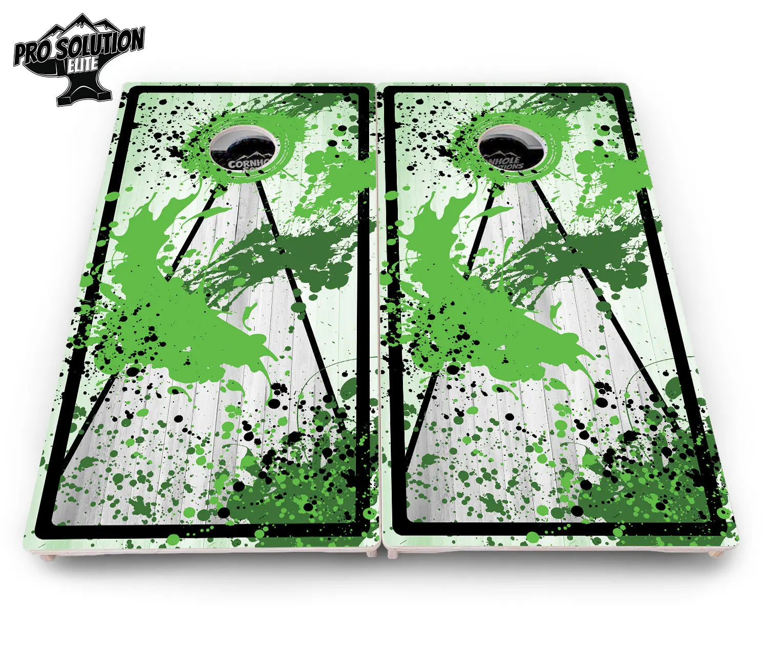 Paint Splatter Cornhole Boards - Pro Solution Elite Series Cornhole Solutions