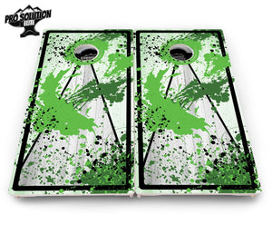 Paint Splatter Cornhole Boards - Pro Solution Elite Series Cornhole Solutions