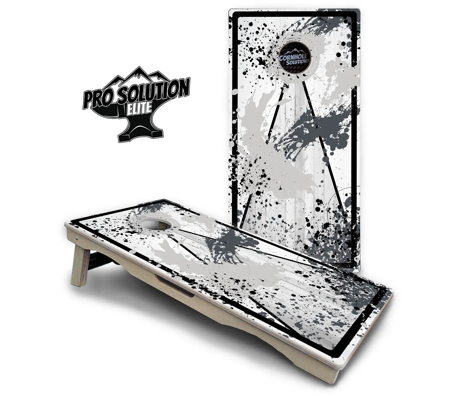 Paint Splatter Cornhole Boards - Pro Solution Elite Series Cornhole Solutions