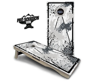 Paint Splatter Cornhole Boards - Pro Solution Elite Series Cornhole Solutions