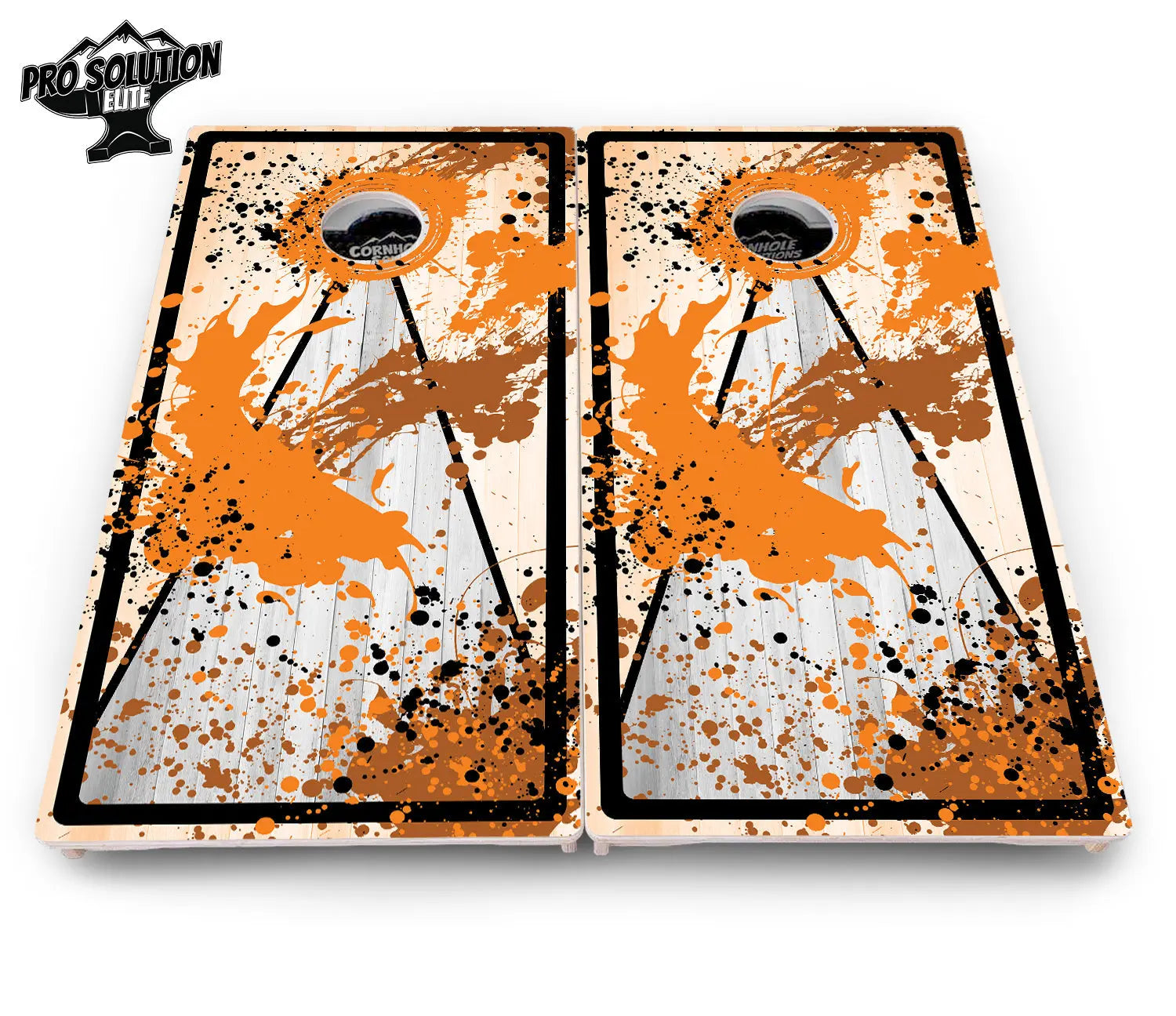 Paint Splatter Cornhole Boards - Pro Solution Elite Series Cornhole Solutions