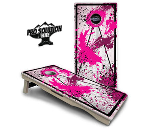Paint Splatter Cornhole Boards - Pro Solution Elite Series Cornhole Solutions