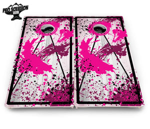 Paint Splatter Cornhole Boards - Pro Solution Elite Series Cornhole Solutions
