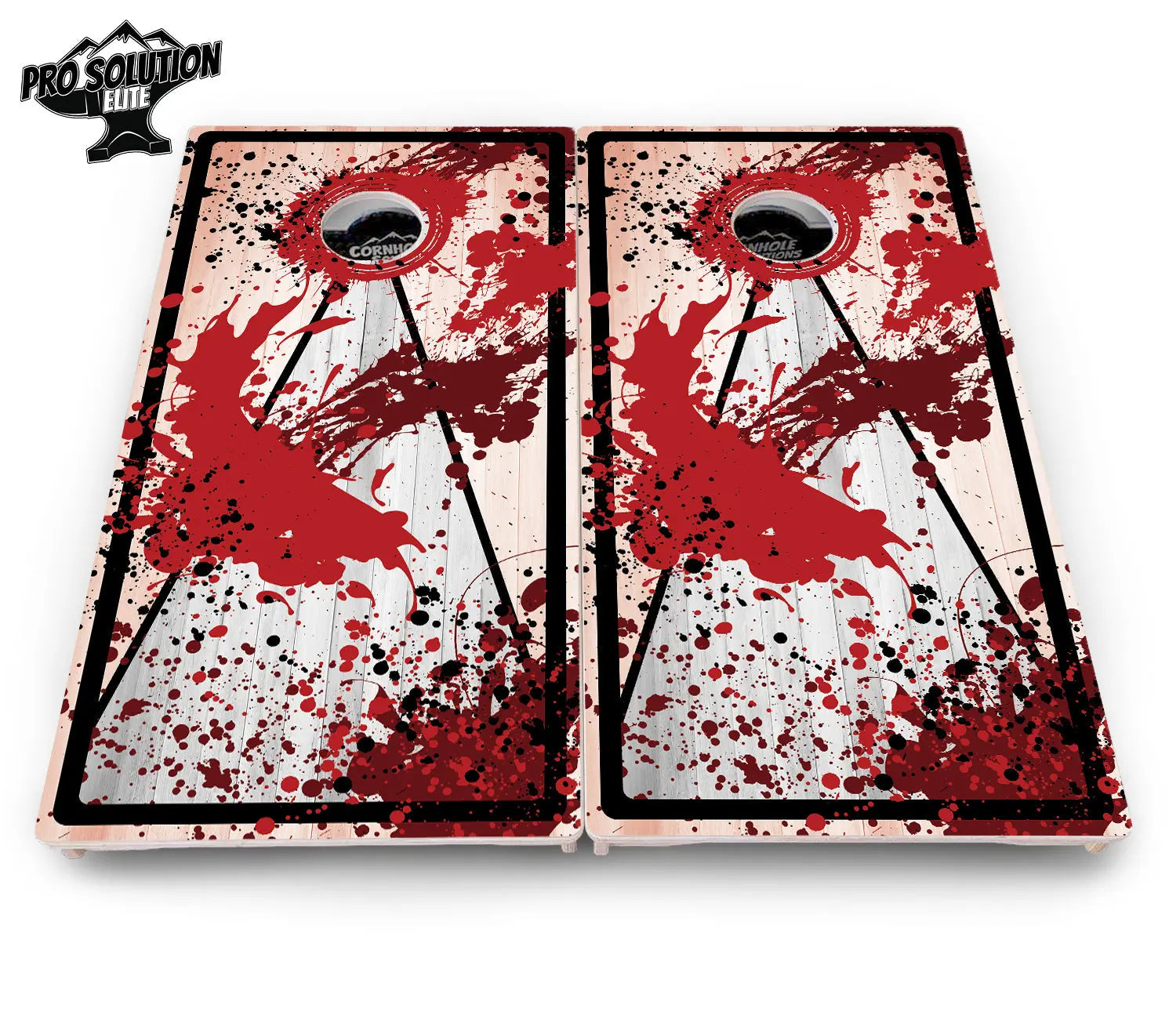 Paint Splatter Cornhole Boards - Pro Solution Elite Series Cornhole Solutions