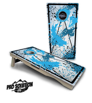 Paint Splatter Cornhole Boards - Pro Solution Lite Series Cornhole Solutions
