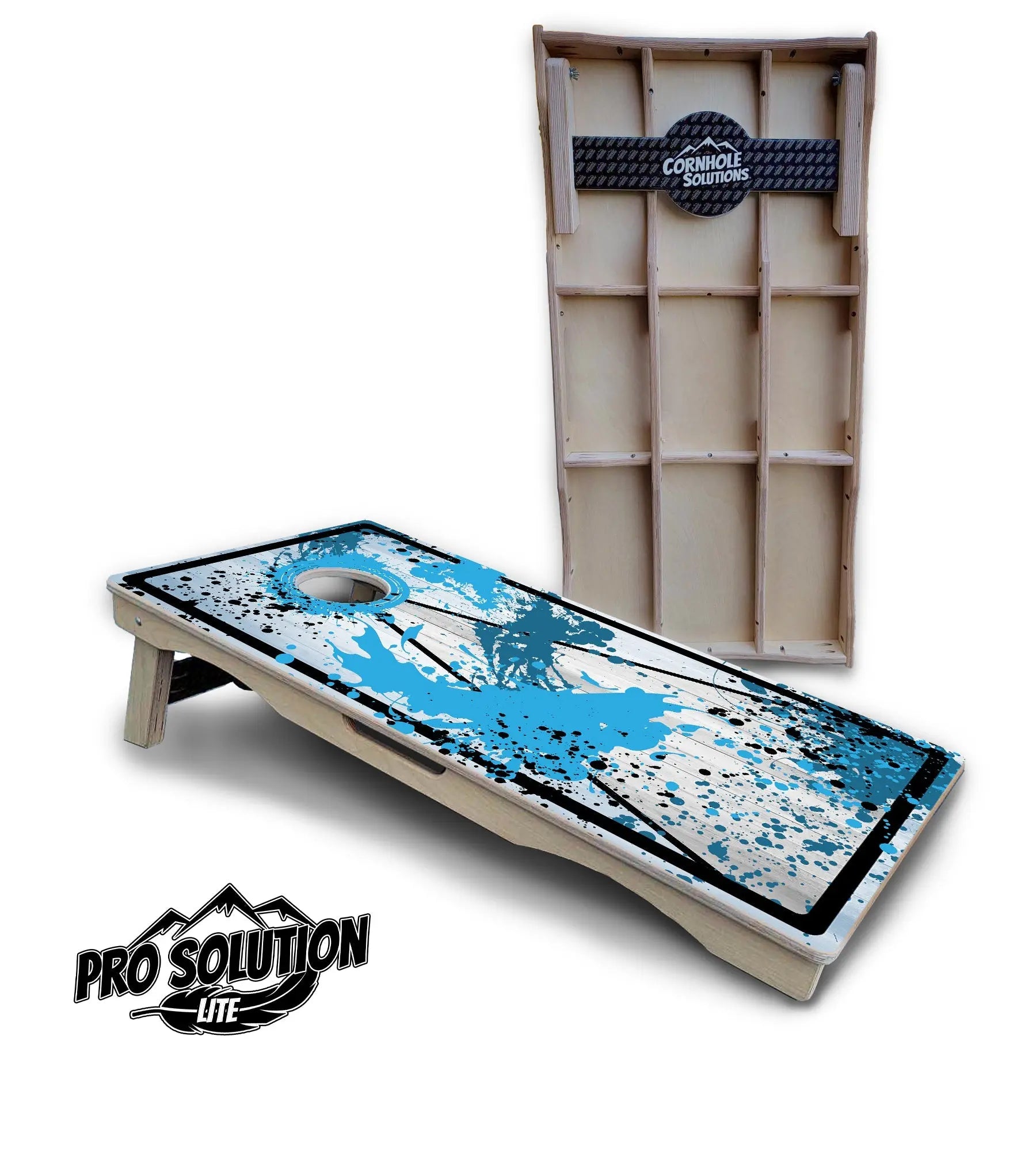 Paint Splatter Cornhole Boards - Pro Solution Lite Series Cornhole Solutions
