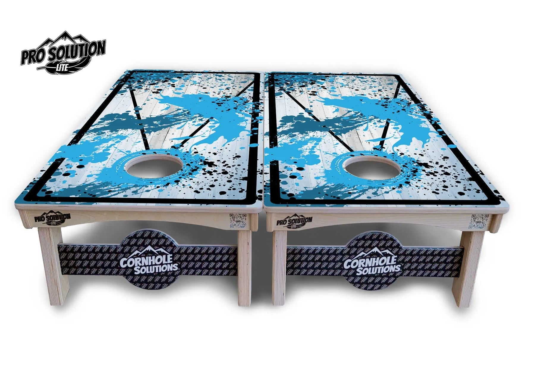 Paint Splatter Cornhole Boards - Pro Solution Lite Series Cornhole Solutions