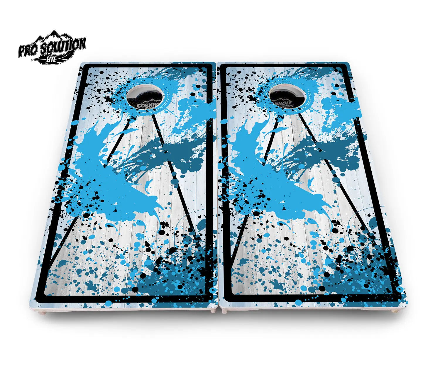 Paint Splatter Cornhole Boards - Pro Solution Lite Series Cornhole Solutions