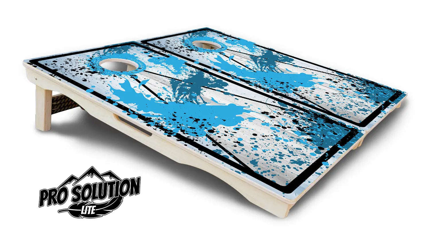 Paint Splatter Cornhole Boards - Pro Solution Lite Series Cornhole Solutions
