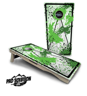 Paint Splatter Cornhole Boards - Pro Solution Lite Series Cornhole Solutions