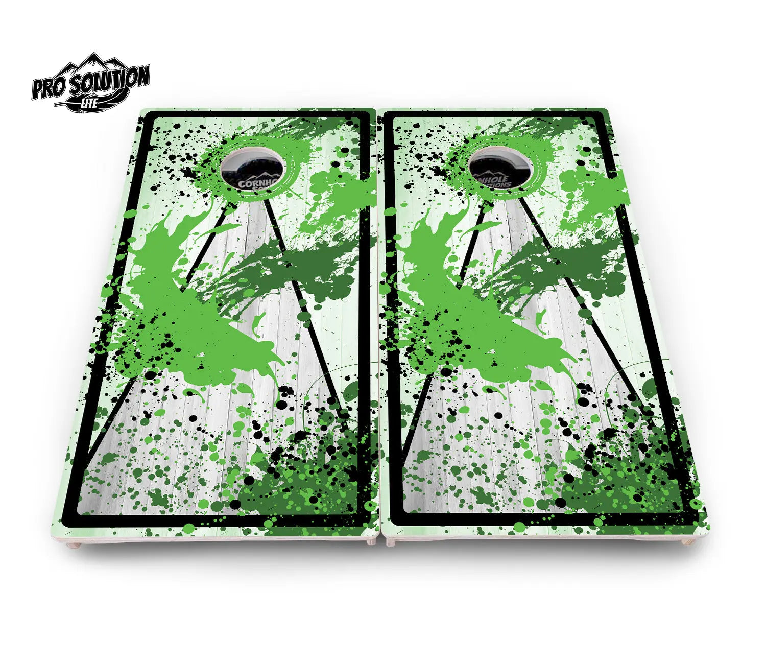 Paint Splatter Cornhole Boards - Pro Solution Lite Series Cornhole Solutions