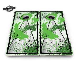 Paint Splatter Cornhole Boards - Pro Solution Lite Series Cornhole Solutions